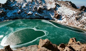 دریاچه قله سبلان