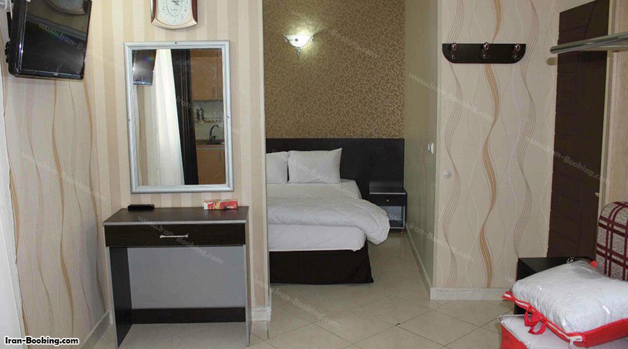 اتاق هتل آپارتمان هزار و یک شب مشهد