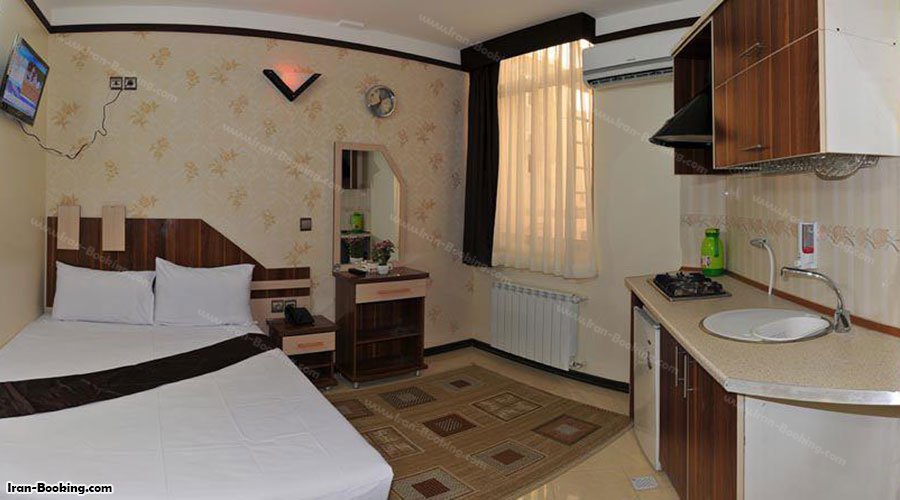 اتاق دوتخته هتل آپارتمان علیزاده مشهد