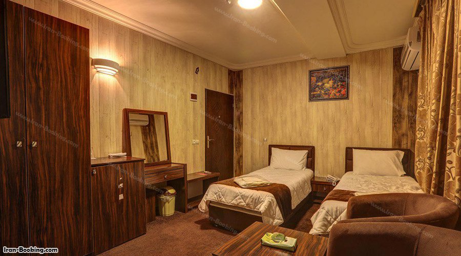 اتاق توئین هتل الوند 1 قشم