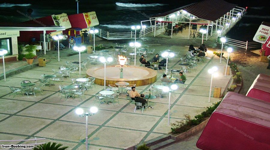 محوطه هتل آریان نور