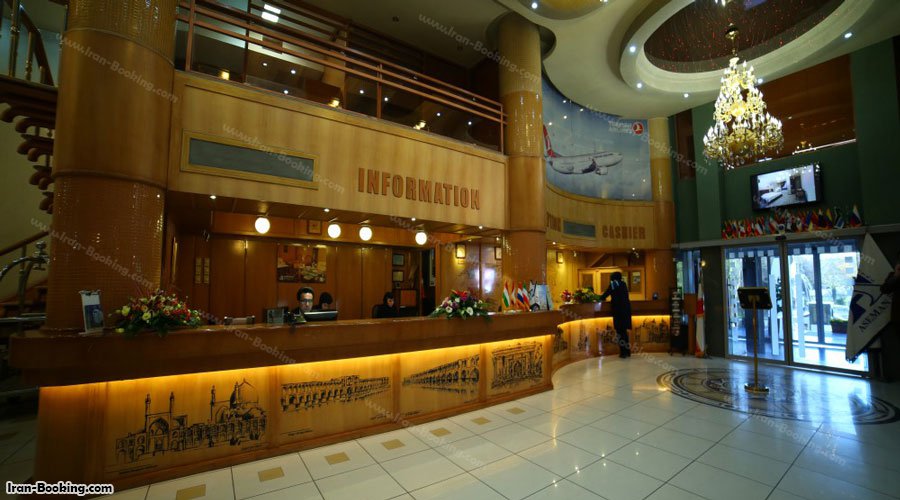 لابی هتل آسمان اصفهان