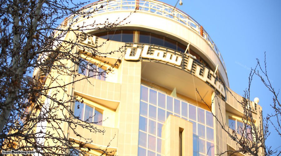 نمای هتل آسمان اصفهان