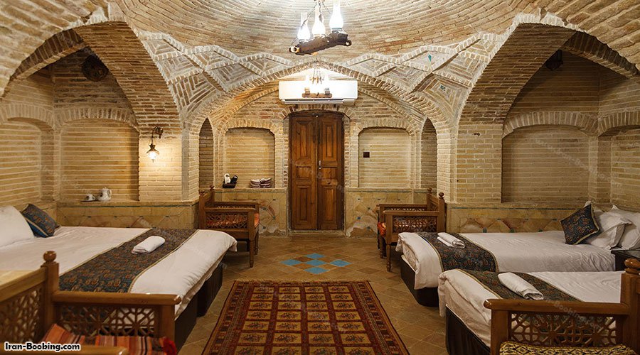 اتاق 4 نفره هتل عتیق اصفهان