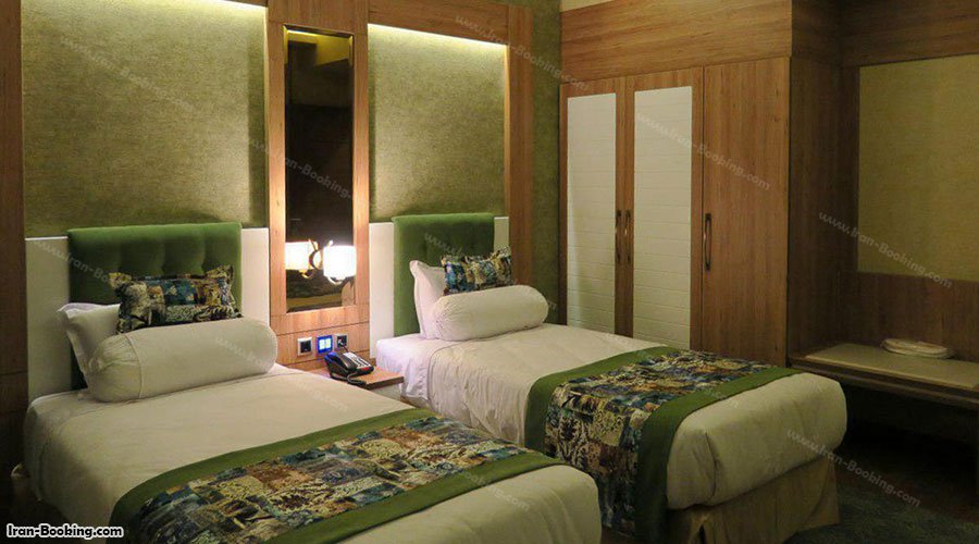 اتاق توئین هتل پارسیان آزادی رامسر