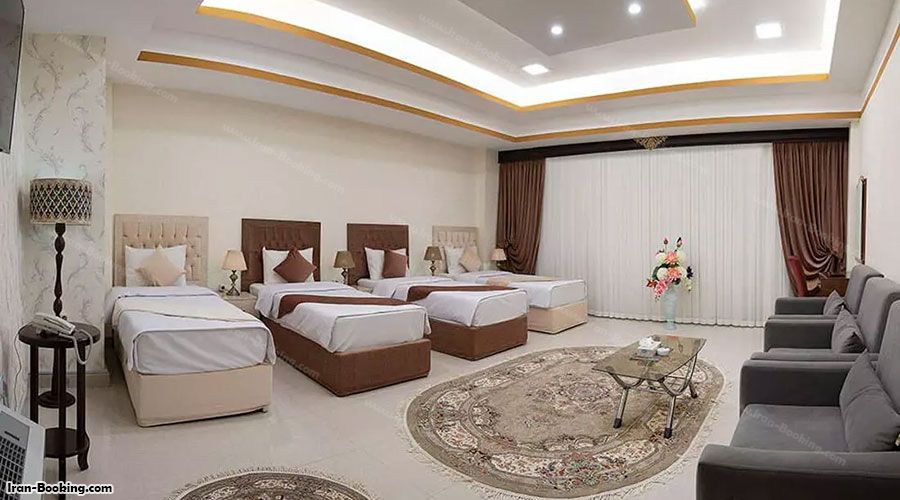 اتاق 4 تخته هتل آزادی تبریز