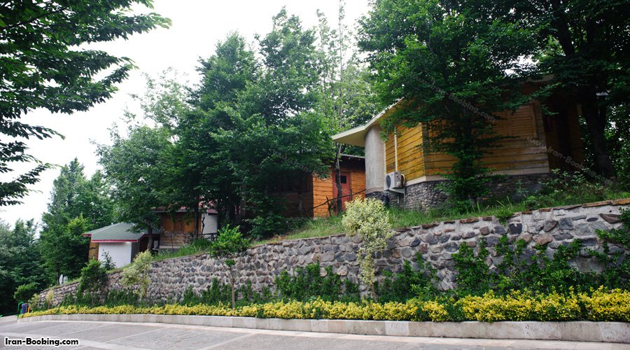 عکس محوطه هتل بام سبز رامسر