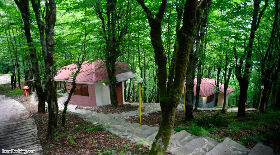 فضای سبز هتل بام سبز رامسر