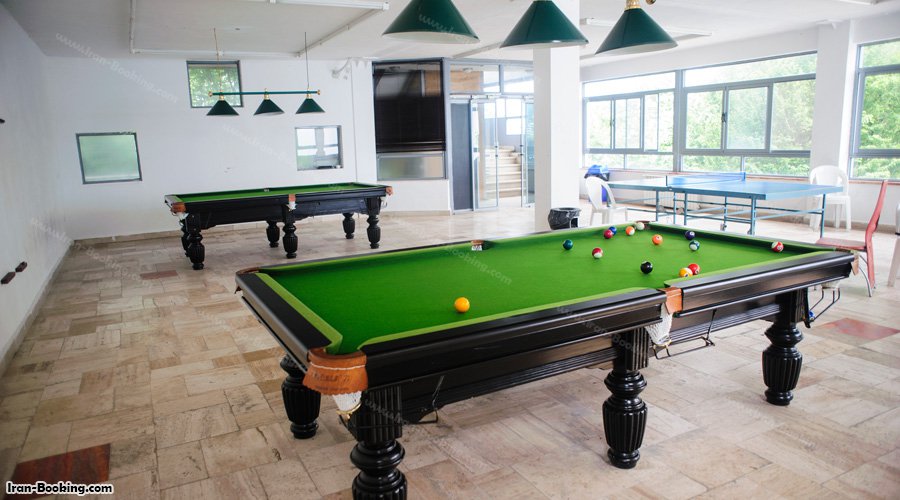 بیلیارد هتل بام سبز رامسر