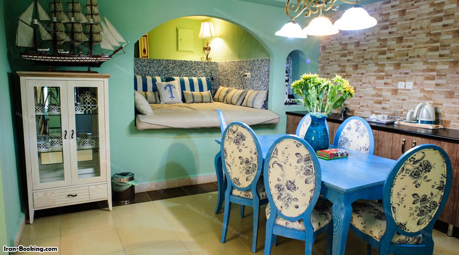 داخل سوئیت هتل بام سبز رامسر