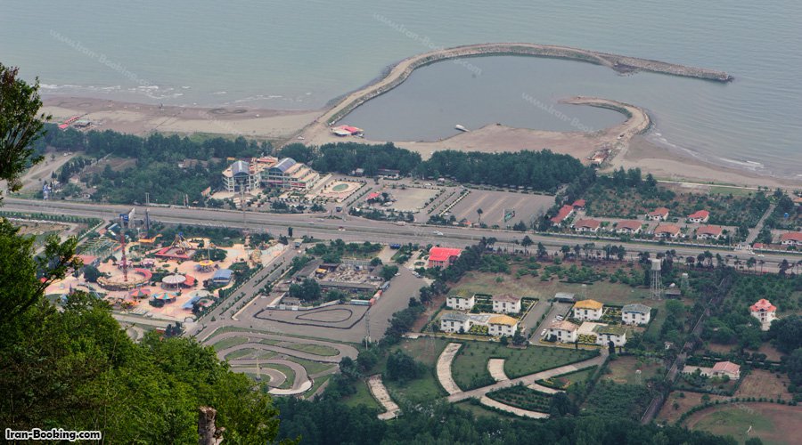 چشم انداز هتل بام سبز رامسر