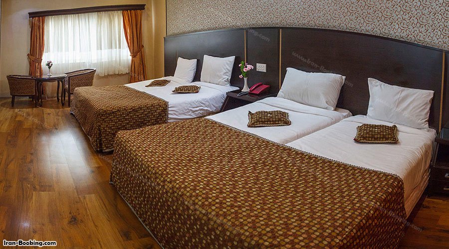 اتاق چهارتخته هتل باباطاهر تهران