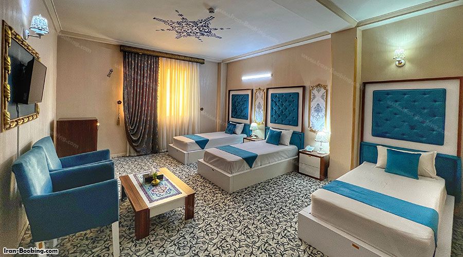 اتاق هتل قصر بسطام شاهرود