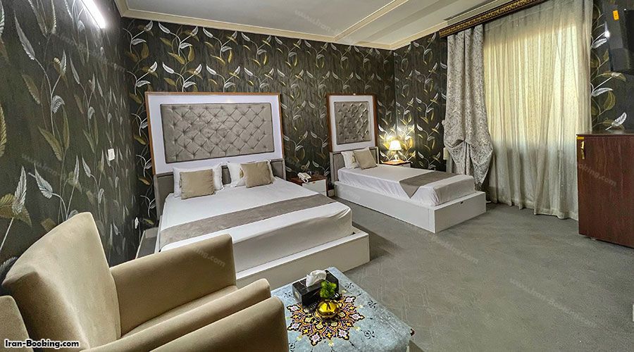 اتاق هتل قصر بسطام شاهرود