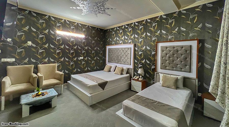 اتاق هتل قصر بسطام شاهرود