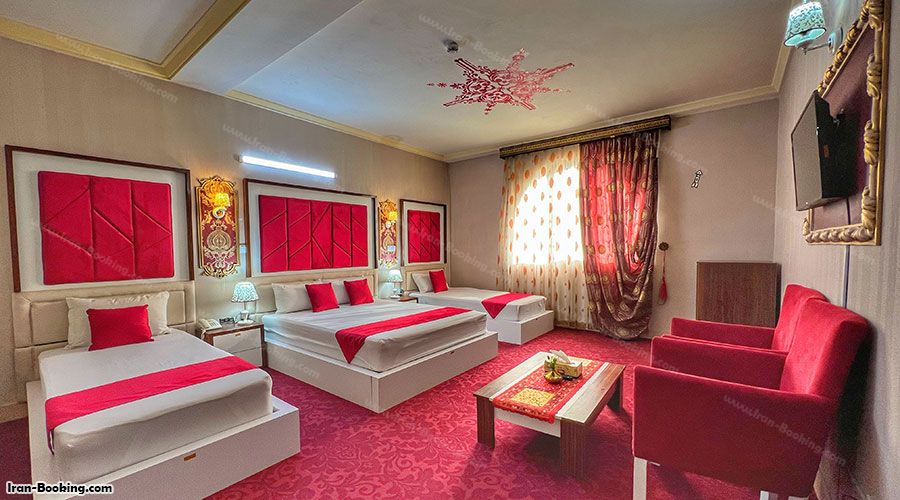 تصویر اتاق هتل قصر بسطام شاهرود