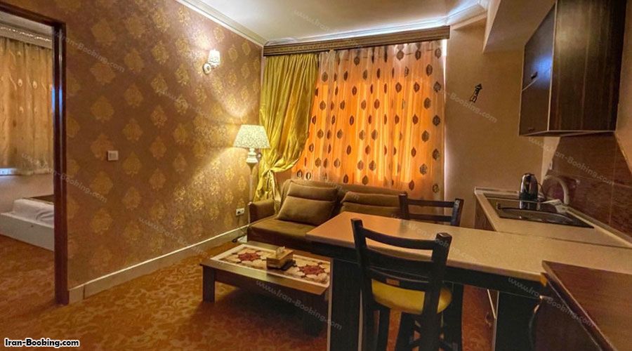 اشپزخانه اتاق هتل بسطام شاهرود