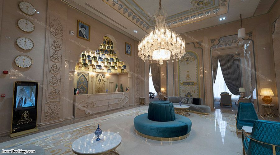 پذیرش هتل مجلل چهارباغ اصفهان