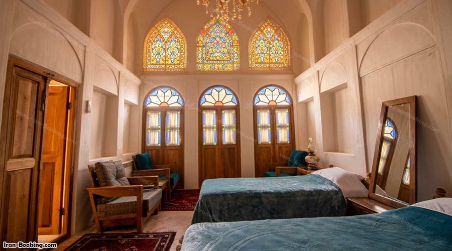 تصویر اتاق خانه تاریخی احسان کاشان