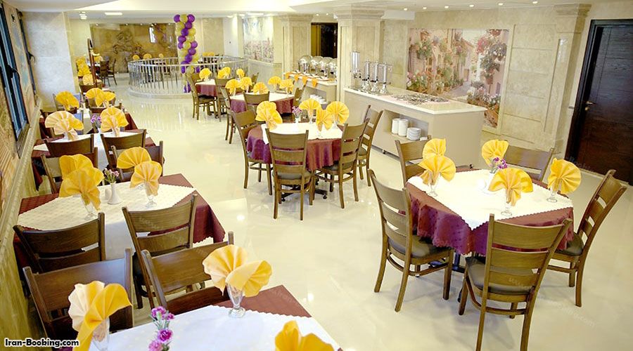 رستوران هتل آپارتمان اریکا مشهد