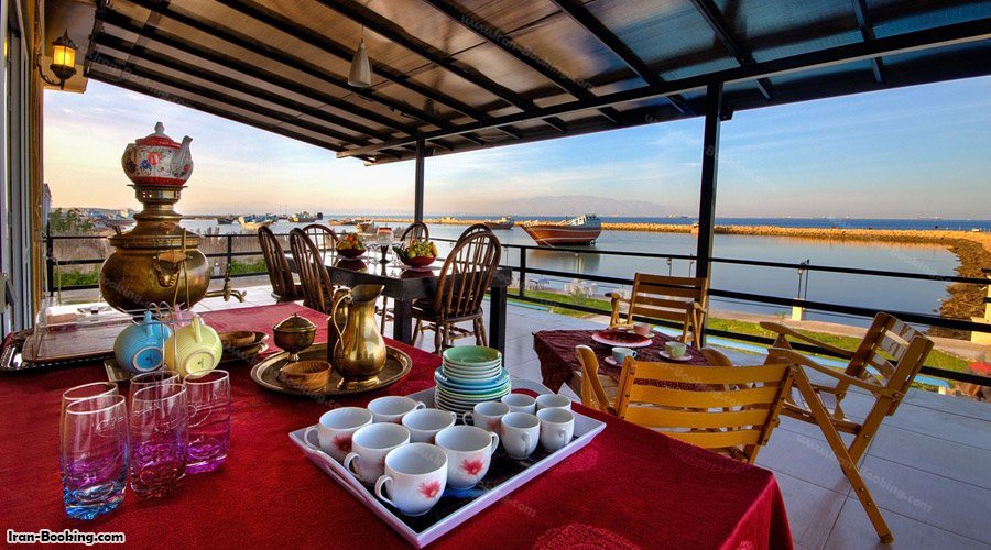 چشم انداز ویلای هتل فولتون قشم