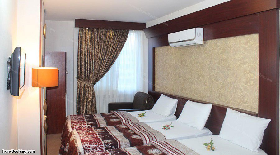 عکس اتاق سه تخته هتل هفت آسمان مشهد