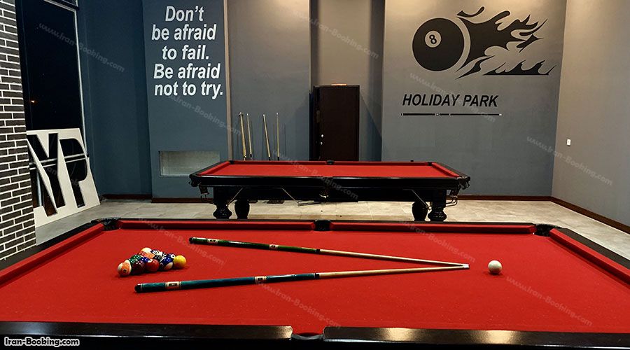 بیلیارد هتل هالیدی پارک رامسر