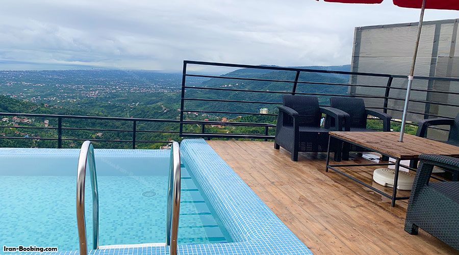 استخر بام هتل هالیدی پارک رامسر