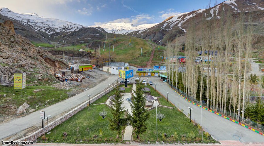 شیب اسکی هتل جهانگردی دیزین