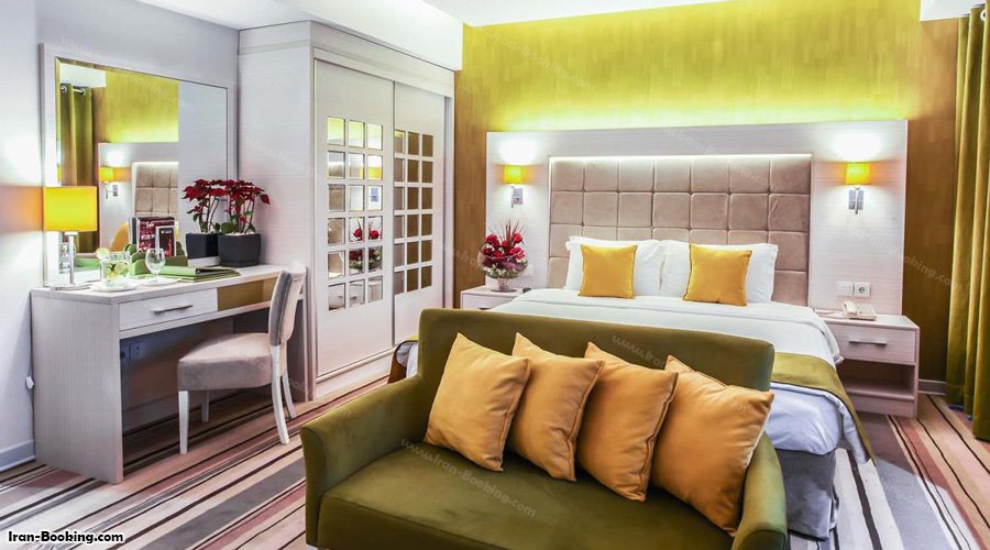 فضای داخلی اتاق هتل هویزه تهران