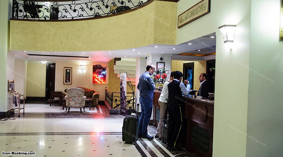پذیرش هتل جواد مشهد