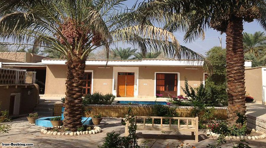 محوطه اقامتگاه بومگردی کاشکیلو شهداد کرمان