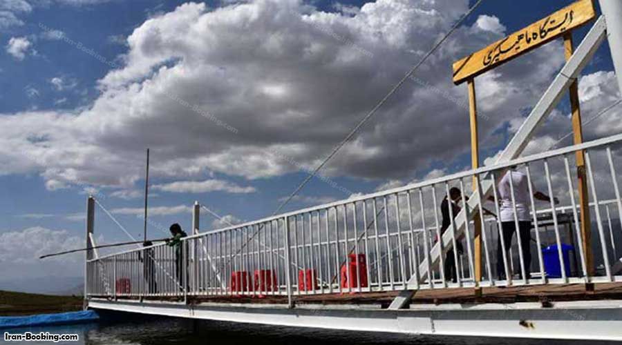 ایستگاه ماهیگیری هتل نمکی خورشید دماوند