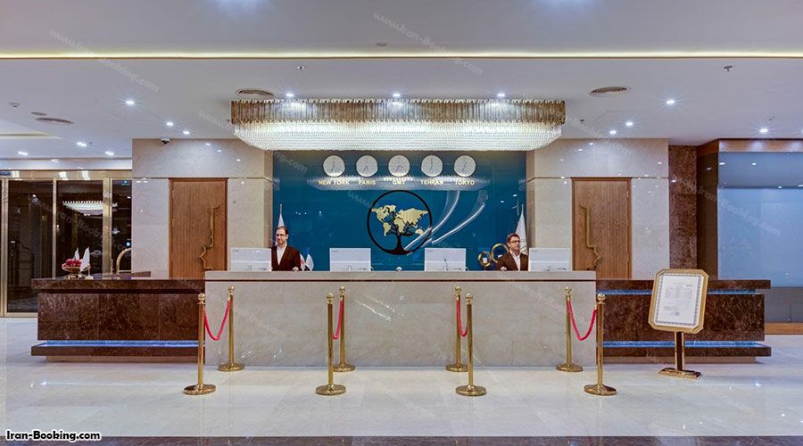 پذیرش هتل خورشید هشتم مشهد