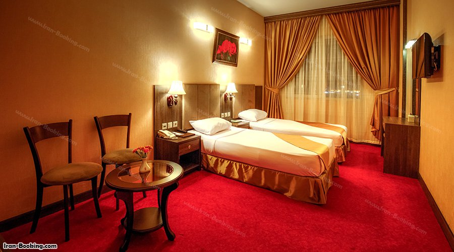 اتاق توئین هتل کیانا مشهد