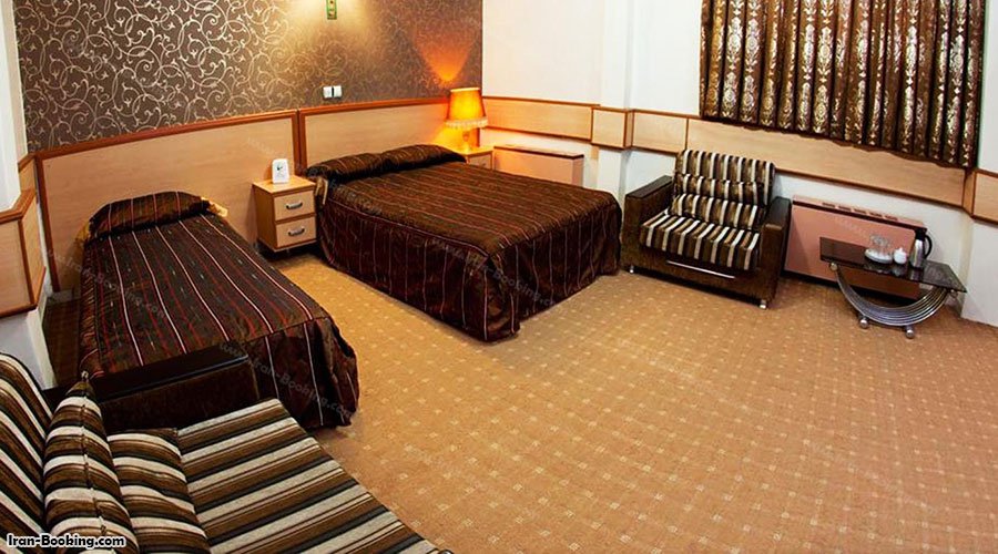 اتاق سه تخته هتل کوثر مشهد