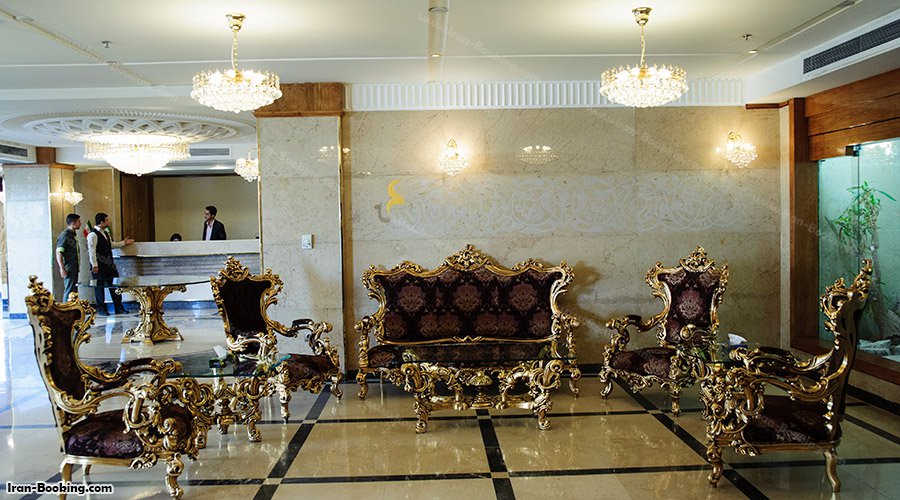 مبلمان لابی هتل کوثر ناب مشهد