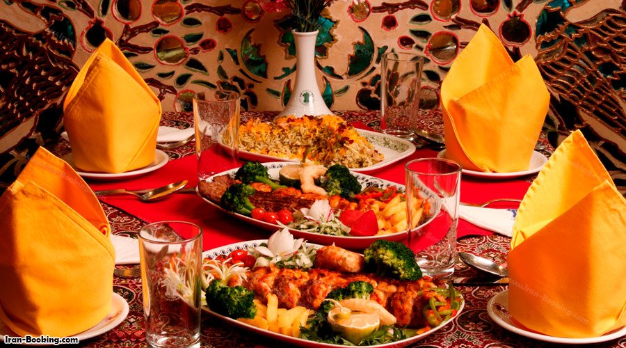 غذای رستوران هتل لاله تهران