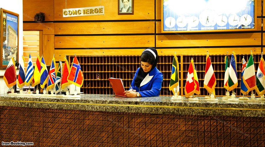 پذیرش هتل لاله تهران