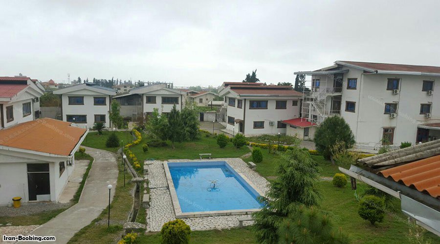 محوطه اطراف هتل ملکشاه رامسر