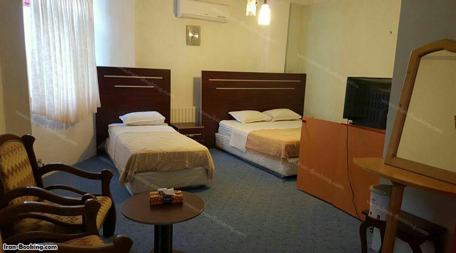 اتاق سه تخته هتل ملکشاه رامسر
