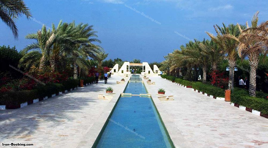 عکس محوطه هتل مارینا پارک کیش