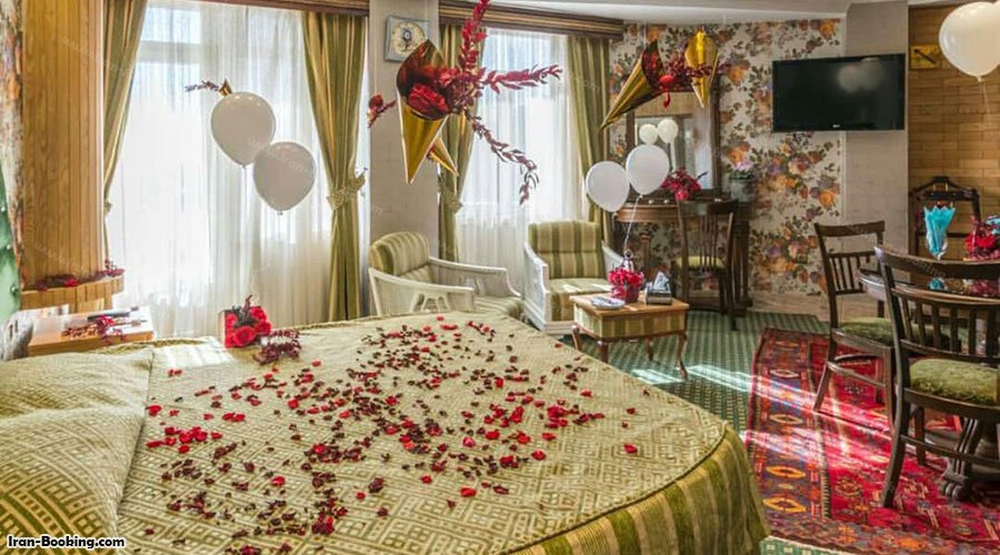 عکس اتاق هتل مرمر قزوین