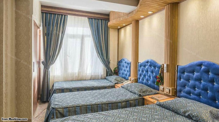 اتاق سه تخته هتل مرمر قزوین