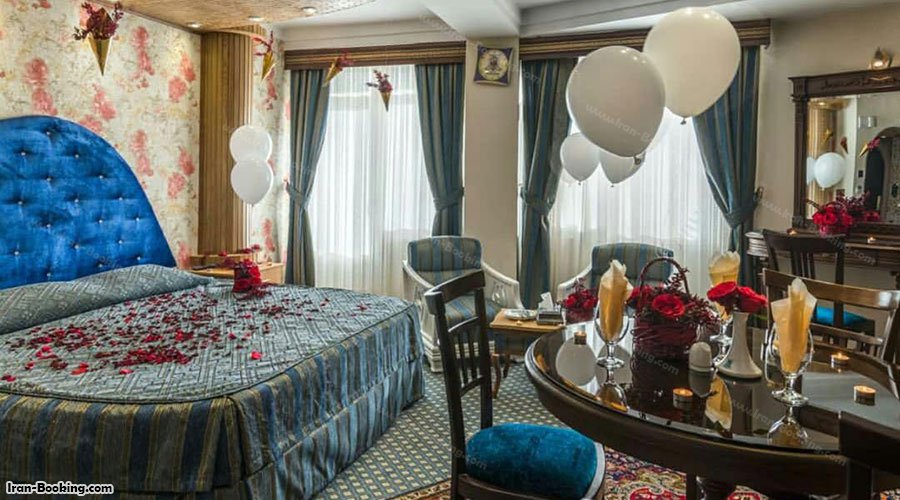 اتاق هتل مرمر قزوین