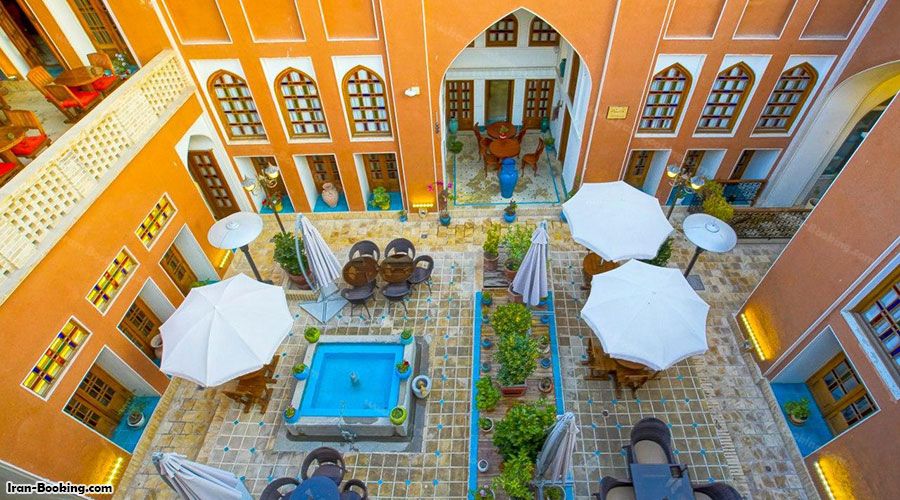 عکس محوطه هتل میناس اصفهان