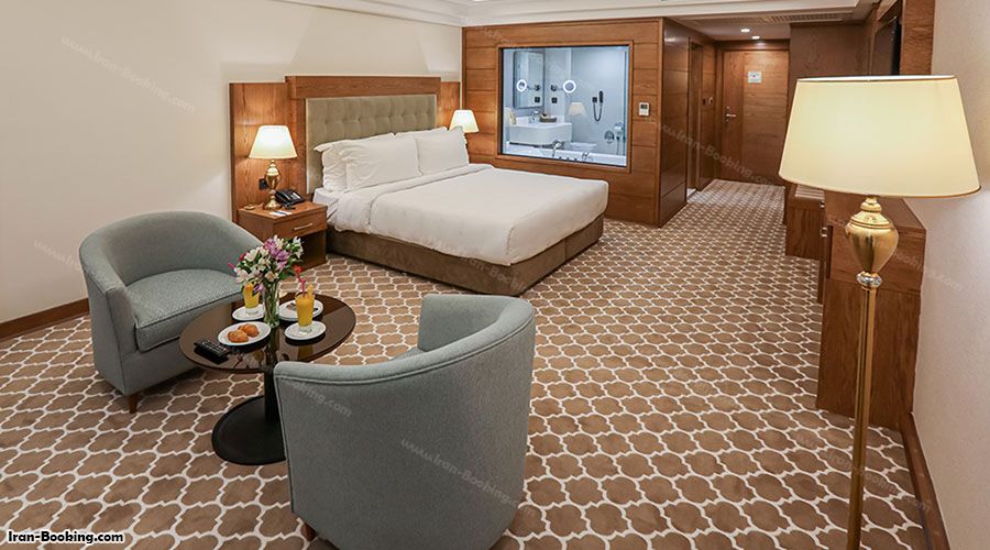 اتاق 2 تخته لوکس هتل میثاق مشهد