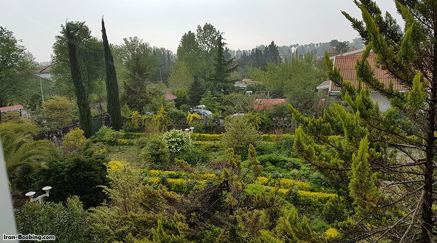 ویو اتاق هتل نیستان رامسر