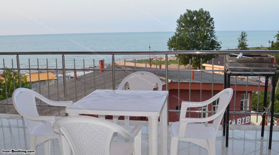 چشم انداز هتل نیک حاتم چالوس