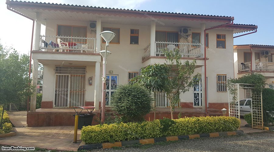 محوطه هتل پدیدار خزر رودسر